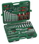 Набор инструментов в кейсе Станкоимпорт НАБ.14.12.128, 128 предметов, с трещоткой, 1/2", 1/4"