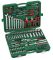 Набор инструментов в кейсе Станкоимпорт НАБ.14.12.128, 128 предметов, с трещоткой, 1/2", 1/4"