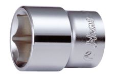 Головка торцевая короткая 6-гранная Hans 3400M15, 3/8", 15мм