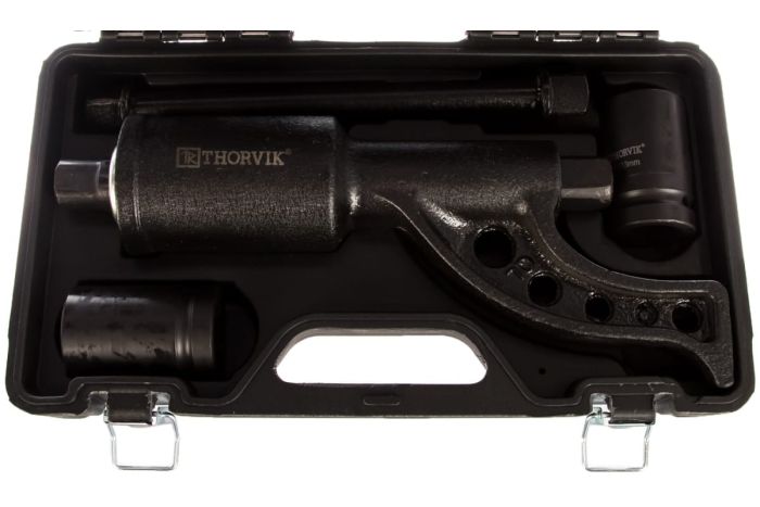 Гайковерт механический ручной Thorvik LSW3, 1", с набором головок, грузовой, 3800 Нм
