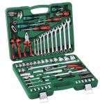 Набор инструментов в кейсе Станкоимпорт НАБ.14.12.90, 90 предметов, с трещоткой, 1/2", 1/4"