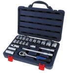 Головки торцевые в наборе с трещоткой Станкоимпорт CS-4022PMQ, 1/2", 22 предмета