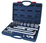 Набор инструментов в кейсе Станкоимпорт CS-6020, 20 предметов, с трещоткой, 3/4"