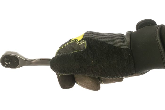 Трещотка Hans 2162GQ, 1/4", 72 зуба, с быстрым сбросом, изогнутая рукоятка