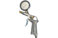 Пистолет для накачки шин KT TOOLS PA-5515, с манометром, для легковых а/м, 8.5 бар