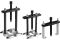 Набор съемников подшипников цанговый Станкоимпорт KA-3456, 8-45мм, с обратным молотком