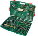 Набор инструментов Hans ТK-158V, 1/4", 1/2", 4-34мм, 158 предметов Набор инструментов Hans ТK-158V, 1/4", 1/2", 4-34мм, 158 предметов