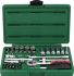 Набор инструментов в кейсе Станкоимпорт НАБ.14.00.42, 42 предмета, с трещоткой, 1/4"