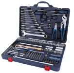 Набор инструментов в кейсе Станкоимпорт CS-TK119PMQ, 119 предметов, с трещоткой, 1/2", 1/4"