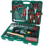 Набор инструментов в кейсе Станкоимпорт НАБ.12.14.105, 105 предметов, с трещоткой, 1/2", 1/4"