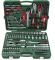 Набор инструментов в кейсе Станкоимпорт НАБ.14.12.133, 133 предмета, с трещоткой, 1/2", 1/4"