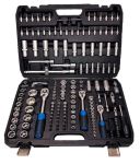 Набор инструментов в кейсе Forsage F-41723-5, 172 предмета, с трещоткой, 1/2", 1/4", 3/8"