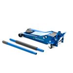 Домкрат подкатной гидравлический 3 тонны Rossvik V3 LOW PROFILE TH32505B, автомобильный, с педалью