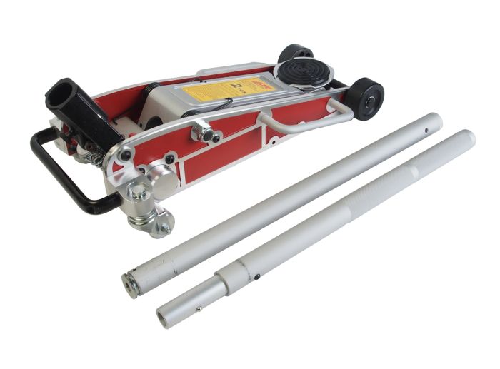 Домкрат гидравлический подкатной 2т JTC JTC-SJ2000, 87-446мм, алюминиевый 