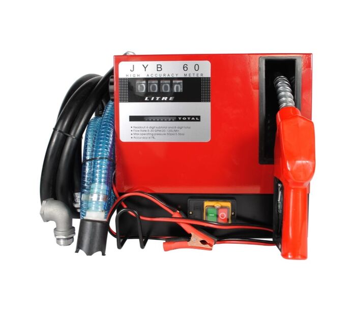 Топливораздаточная колонка Petropump JYB60(12V), 55л/мин, 12В, мини ТРК для дизельного топлива