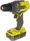 Дрель-шуруповёрт аккумуляторная RYOBI ONE+ R18DD3-120S, 50Нм, 1800 об/мин