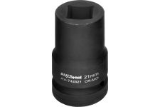 Головка ударная четырехгранная-футорка AV Steel AV-742521, 1", 21мм