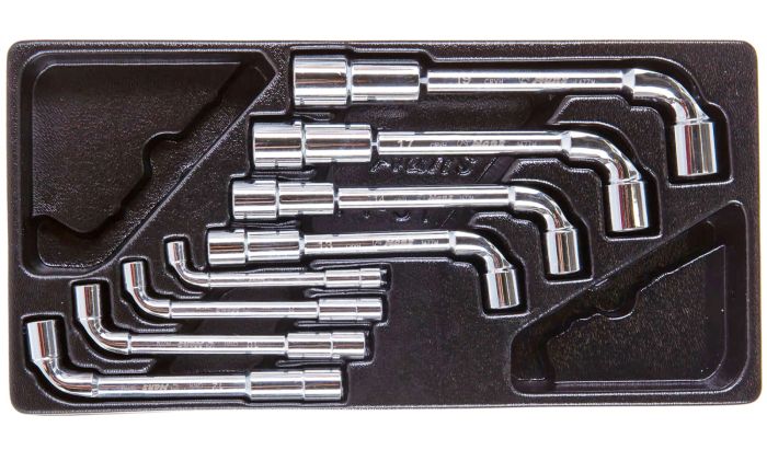 Ключи торцевые L-образные набор Hans TT-37, 6-19мм, 8 шт.