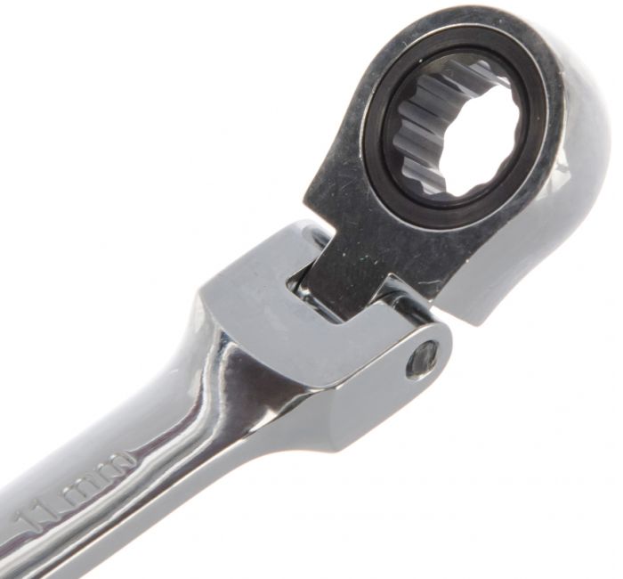 Набор ключей трещоточных с шарниром Hans TT-33, 8 шт., 9-19мм