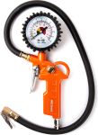 Пистолет для накачки шин AV Steel AV-700502, с манометром, для легковых а/м, 12бар Пистолет для накачки шин AV Steel AV-700502, с манометром, для легковых а/м, 12бар