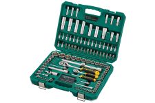 Набор инструментов в кейсе Арсенал 8144900, 108 предметов, с трещоткой, 1/2", 1/4"