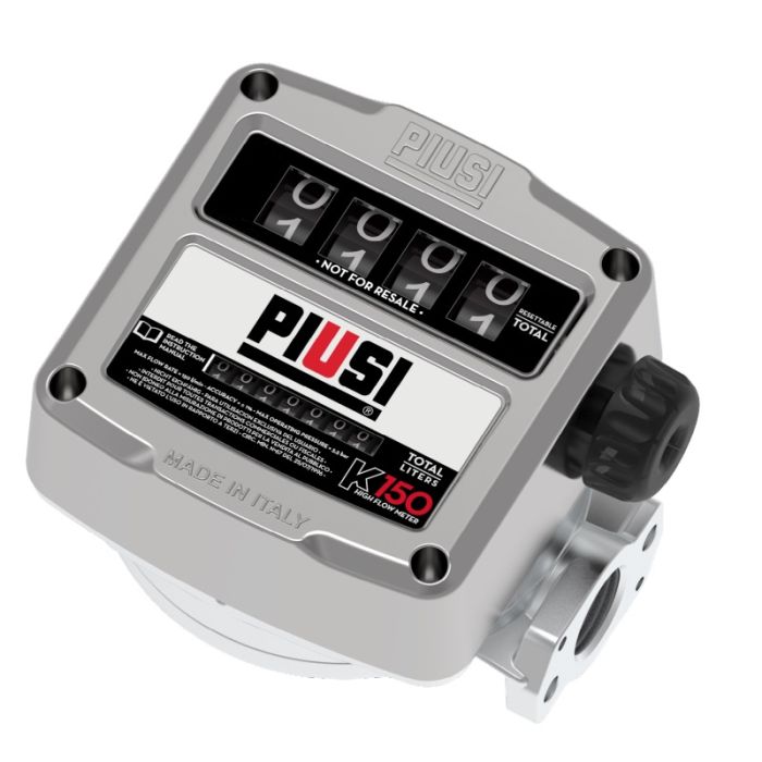 Счетчик для бензина PIUSI K150 ATEX F00555D00, механический, расходомер топлива, 150 л/мин