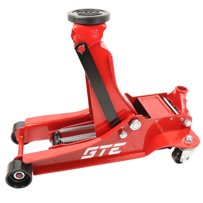 Домкрат гидравлический подкатной 4т GTE GTE-TH33501, 112-505мм, двухпоршневой