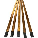 Электрод угольный омедненный плоский Great Wolf GWR15355, 5.0x15x355 мм, 5 шт