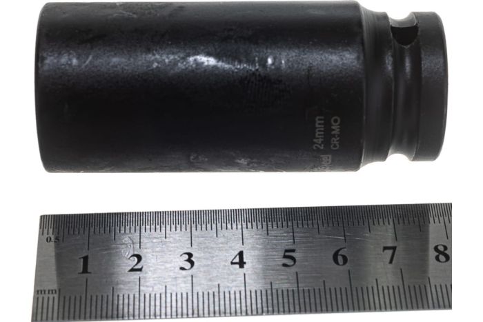 Набор ударных удлиненных головок AV Steel AV-721410, 10-24 мм, 1/2", 10 шт.