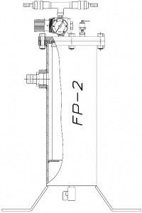 Фильтр воздушный для дыхания оператора FP-2 для пескоструя арт.53100
