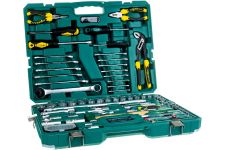 Набор инструментов в кейсе Арсенал 8144610, 104 предмета, с трещоткой, 1/2", 1/4"