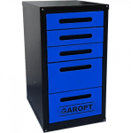 Тумба инструментальная для верстака Garopt GTY5.BLUE синяя, 5 ящиков Тумба инструментальная для верстака Garopt GTY5.BLUE синяя, 5 ящиков