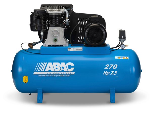 Поршневой компрессор ABAC B6000/270 CT 7,5, ременной привод, масляный, 827 л/мин, 380В
