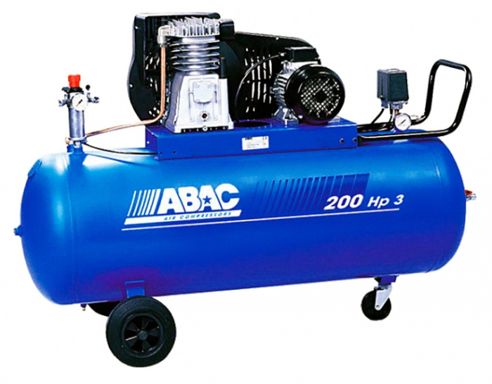 Поршневой компрессор Abac B4900B/200 CT4, ременной привод, масляный, 514 л/мин, 380В