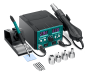 Ремонтная паяльная станция KRAFTOOL KR-75, 100-480°С, 750 Вт