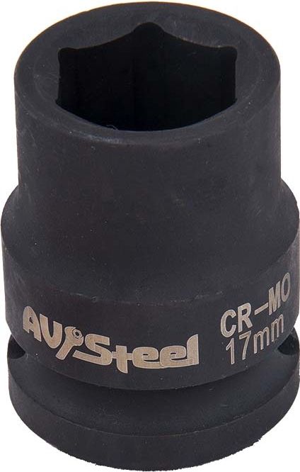 Головка ударная шестигранная AV Steel AV-720017, 1/2", 17мм