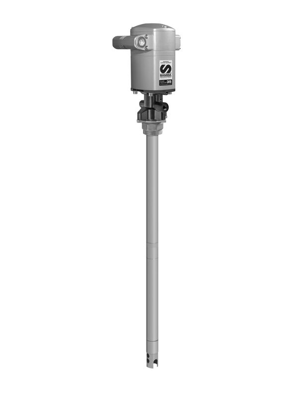 Пневматический насос бочковой SAMOA PM35 530620, для смазки, 60:1, 900г/мин, 730мм