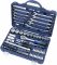 Набор инструментов в кейсе Станкоимпорт CS-4082PMQ, 82 предмета, с трещоткой, 1/2", 1/4"