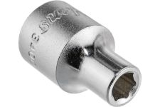 Головка торцевая короткая 6-гранная Hans 3400M06, 3/8", 6мм