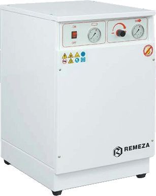 Поршневой компрессор Remeza КМ-16.GMS150КД, коаксиальный привод, безмасляный, 95 л/мин, 220В
