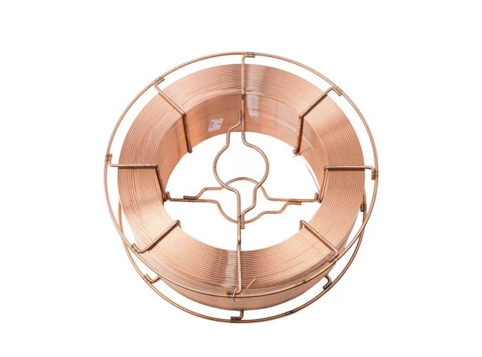 Проволока омедненная КЕДР Св-08Г2С-О Ø 1,0 мм, каркас кат. 15 кг