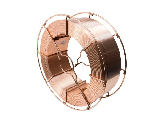 Проволока омедненная КЕДР Св-08Г2С-О Ø 0,8 мм, каркас кат. 15 кг