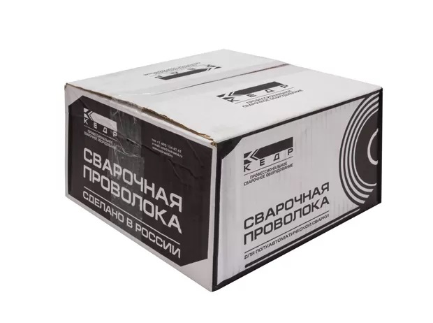 Проволока омедненная КЕДР Св-08Г2С-О Ø 1,2 мм, пластик кат. 2x5 кг