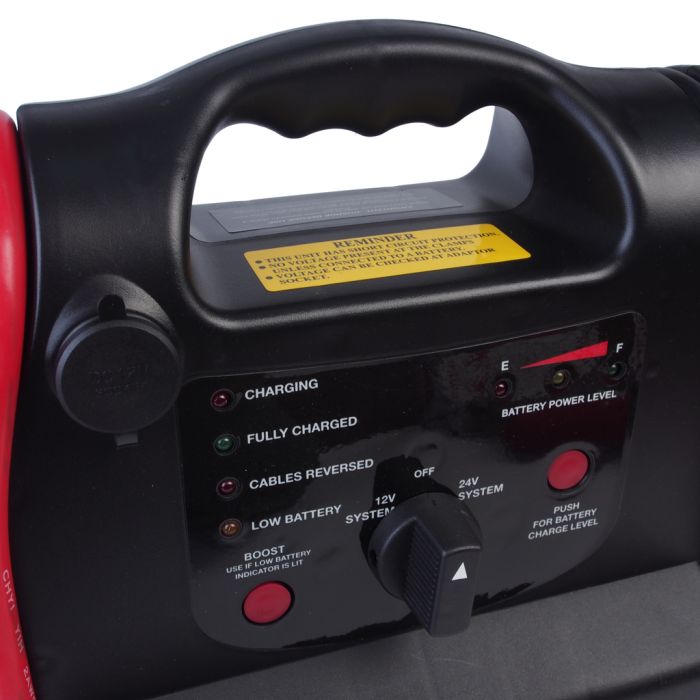 Устройство пусковое JTC JTC-3462B, 12V 4200А, 24V 2100А, со встроенным аккумулятором 20Ач