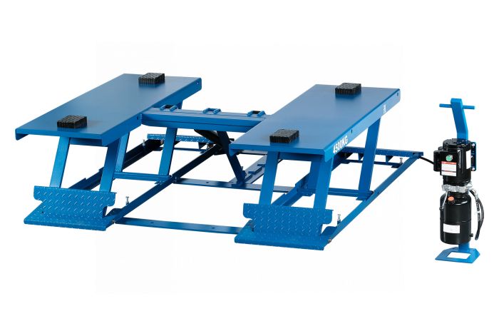 Подъемник автомобильный ножничный 4,5 тонны Nordberg N633-4,5B_220, гидравлический, 220В