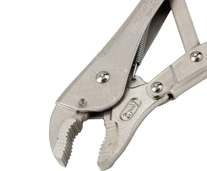 Зажим с фиксатором ROCKFORCE RF-614250, 250мм