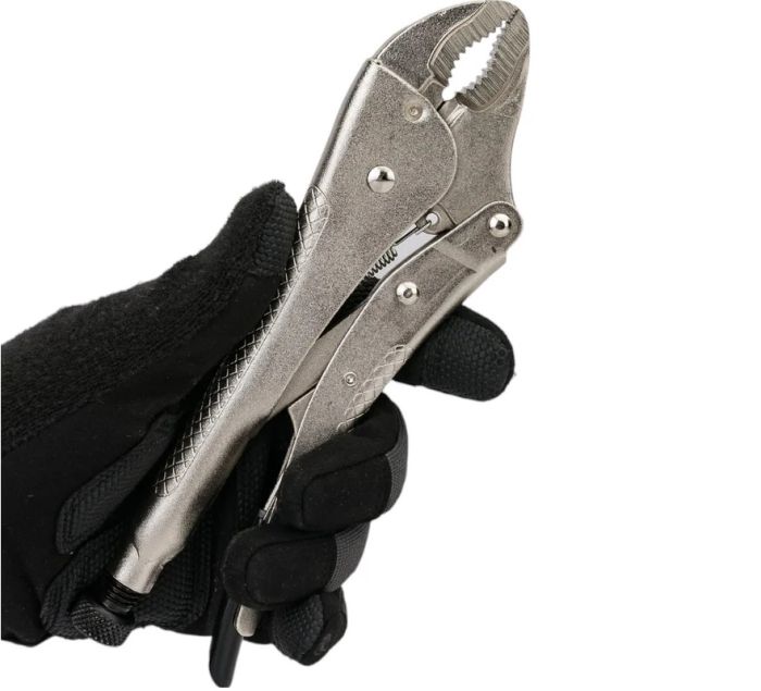 Зажим с фиксатором ROCKFORCE RF-614250, 250мм