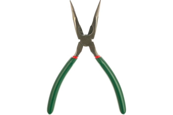 Изогнутые длинногубцы Hans 1836-08, 195мм