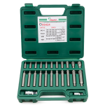 Набор бит для шуруповерта Hans 06424, 1/2", 3/8", TORX, 24 предмета