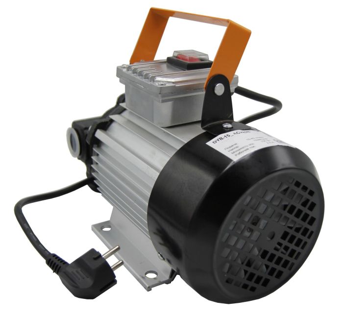 Шестерённый насос DYB-15 AC220 для перекачивания масла и дизельного топлива, 30 л/мин, 220В